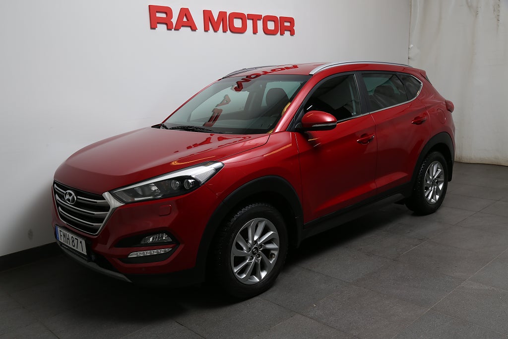 Hyundai Tucson 1,6 T-GDI 177hk ComfortPlus AWD Aut Motorv Dragkrok 2017
