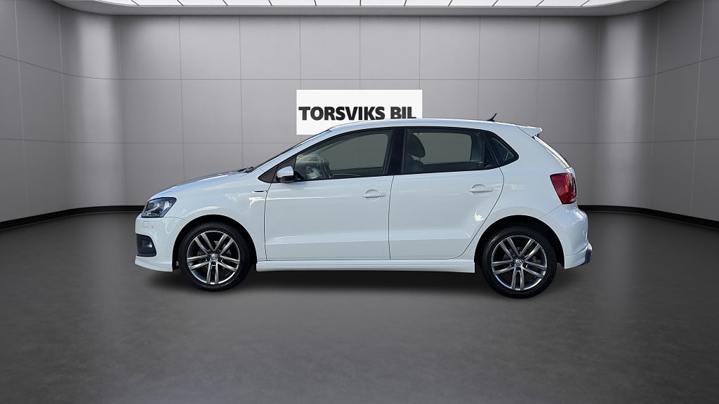 Volkswagen Polo 5-dörrar 1.2 TSI R-Line Base P-Sensorer Ny servad - miniatyr 3