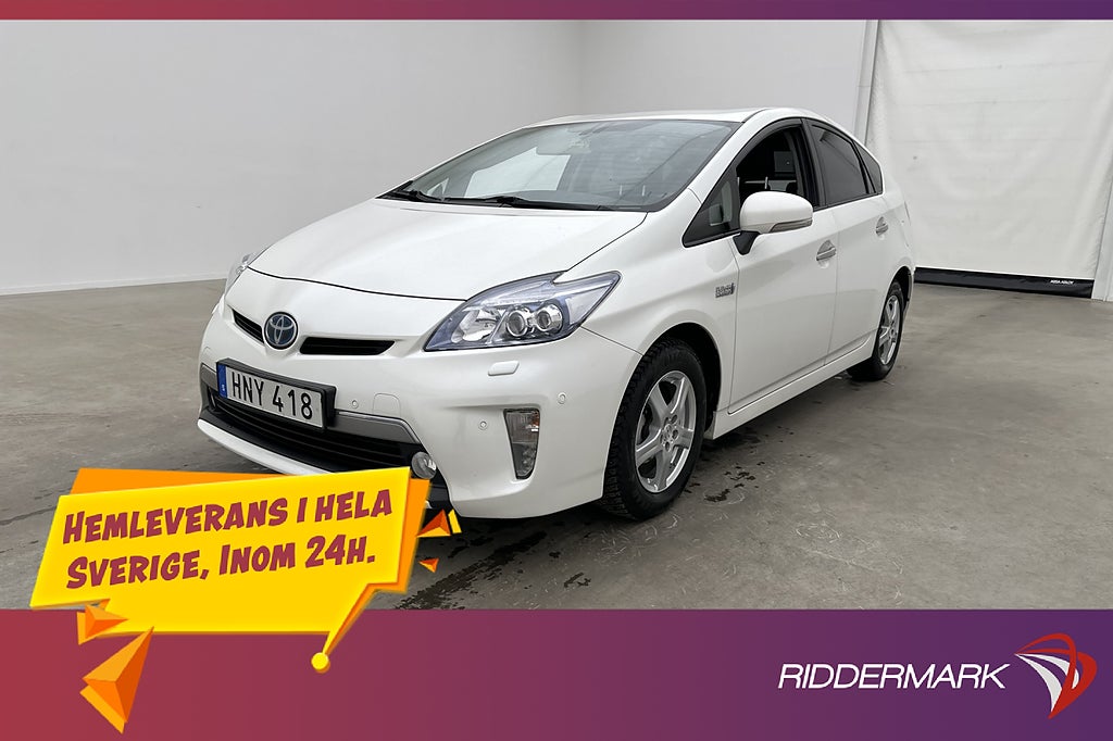 Toyota Prius Plug-In 136hk Executive JBL Skinn Kamera HUD