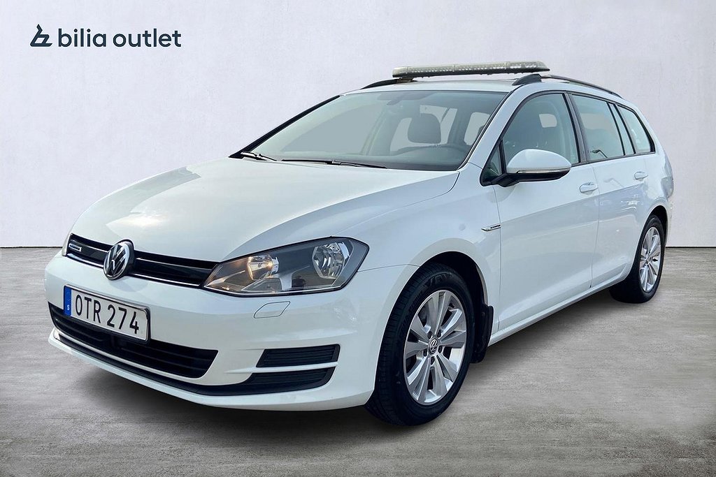 VW Golf VII 1.4 TGI BlueMotion Sportscombi 110hk B-Kam SoV