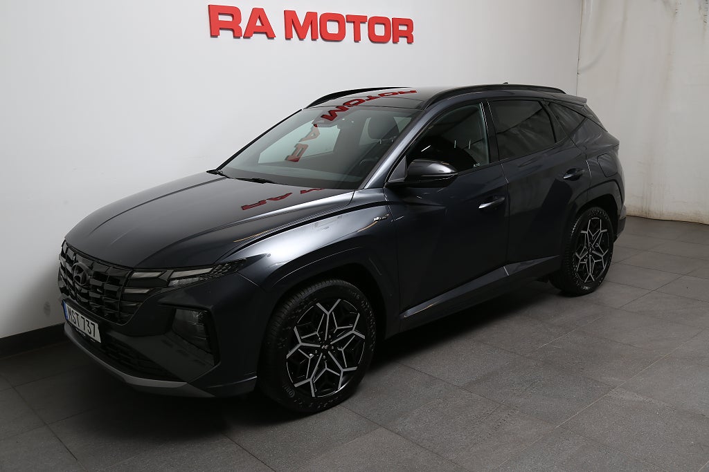 Hyundai Tucson 1,6 T-GDI 180hk N-Line AWD Pano 360°-kamera Motorv Drag 2022