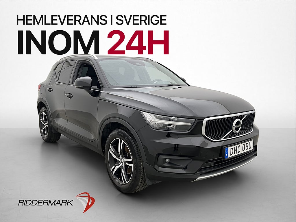 Volvo XC40 B4 AWD 197hk VOC H/K P-Värmare B-Kamera Moms