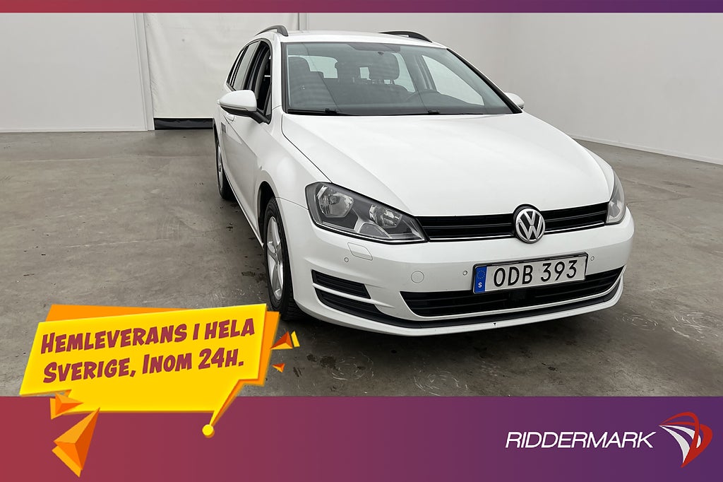 Volkswagen Golf 1.2 TSI Carplay Sensorer Adaptiv fart
