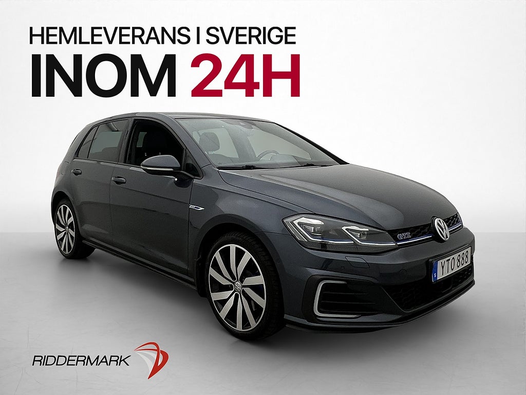Volkswagen Golf GTE 204hk Cockpit Pano Skinn Adaptiv CarPlay