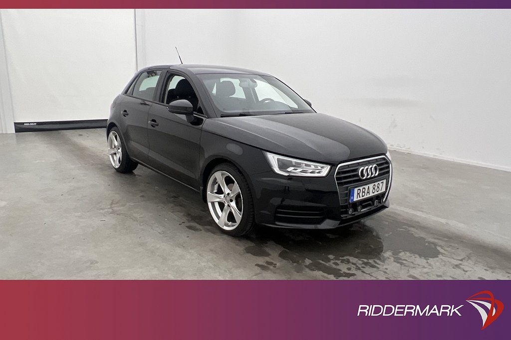 Audi A1 Sportback 1.0 TFSI 95hk Sport Edition Navi Bluetooth