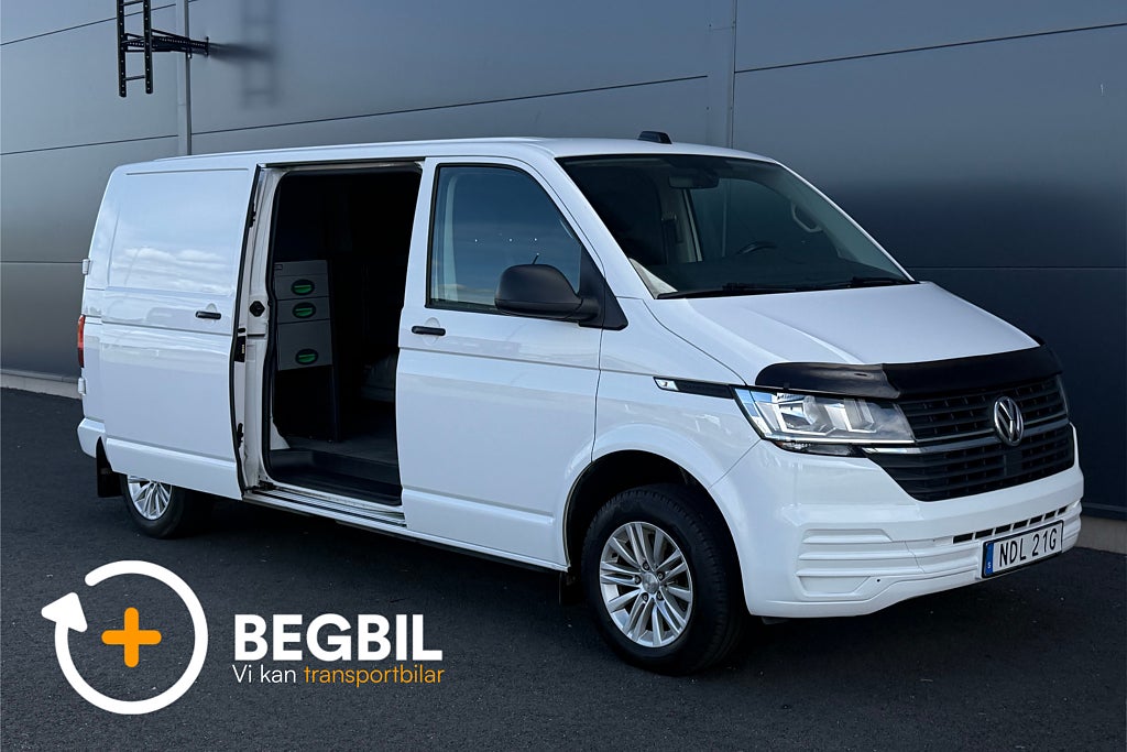 Volkswagen Transporter 2.0 TDI DSG/L2/Leasbar/Drag/Inredning/B-kamera/Värmare