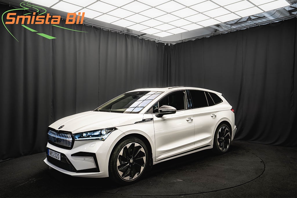 Skoda Enyaq iV 80x SPORTLINE PANO CRYSTAL 21'' DRAG 360° CANTON MOMS