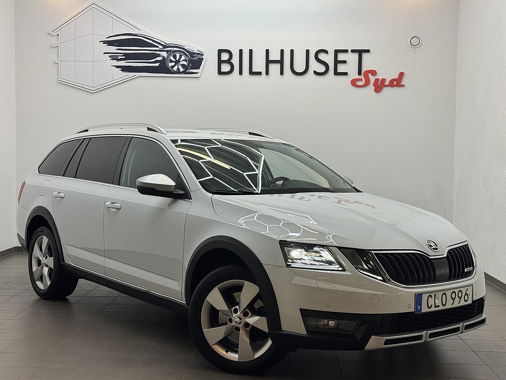 Skoda Octavia Scout 2.0 TDI 4x4 184hk Premium Krok/Värmare/Canton/Navi/Cockpit