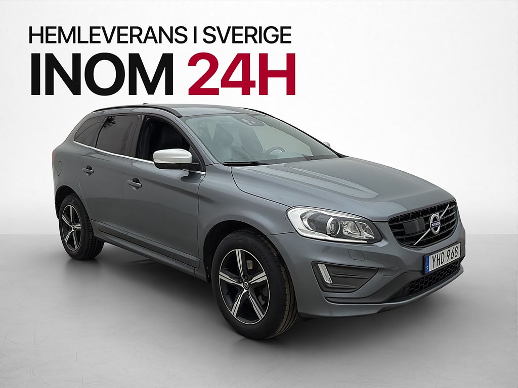 Volvo XC60 D4 AWD 190hk R-Design VOC D-Värmare Drag Navi