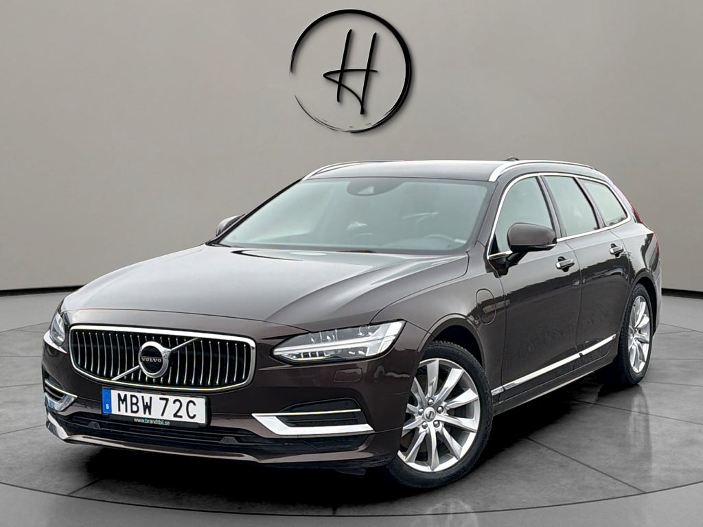 Volvo V90 T8 392hk Inscription * Orrefors * BLIS 360°Kamera Skinn
