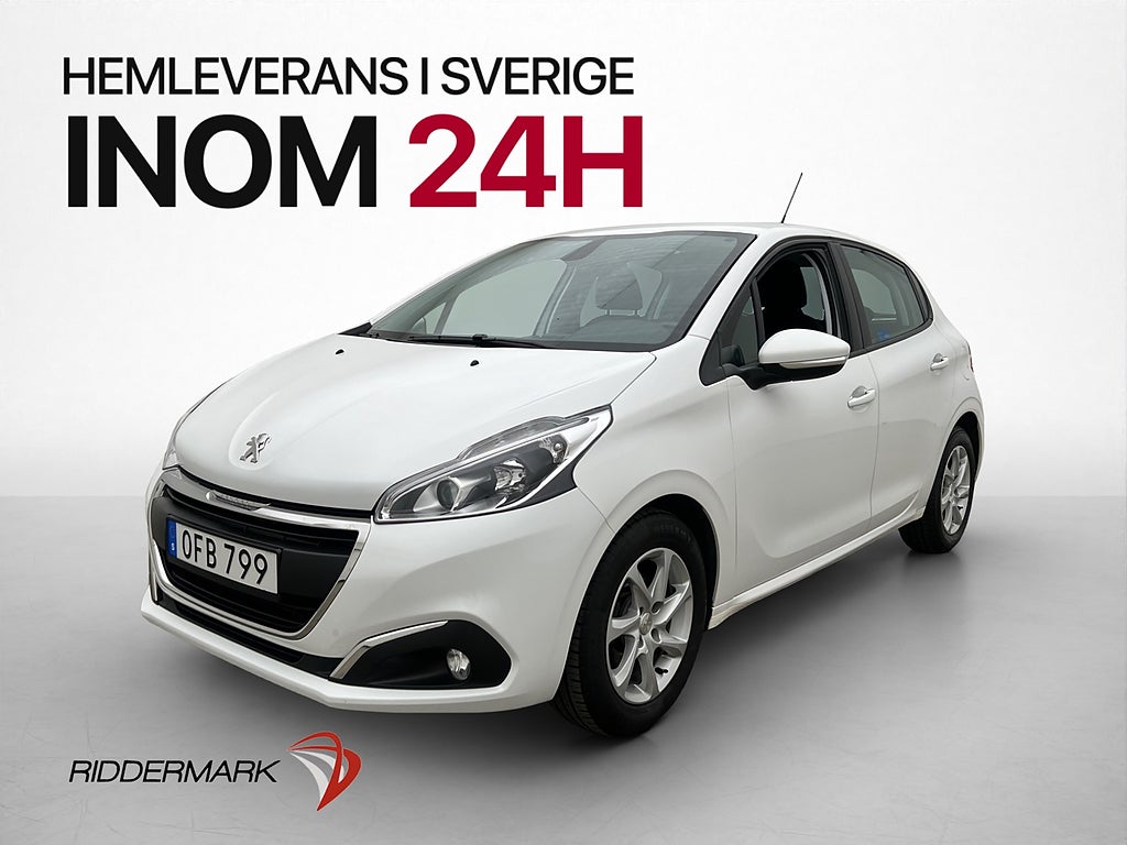 Peugeot 208 1.2 PureTech 82hk Kamrem bytt Bluetooth AUX