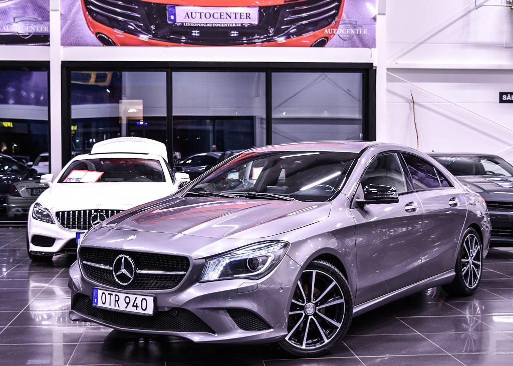 Mercedes-Benz CLA 200 CDI 7G-DCT|B-Kamera|Navi|Dragkrok|Nyservad