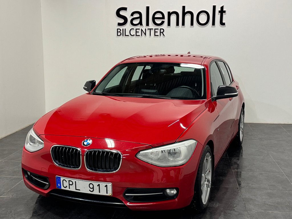 BMW 118 d 5-dörrars Sport line Drag