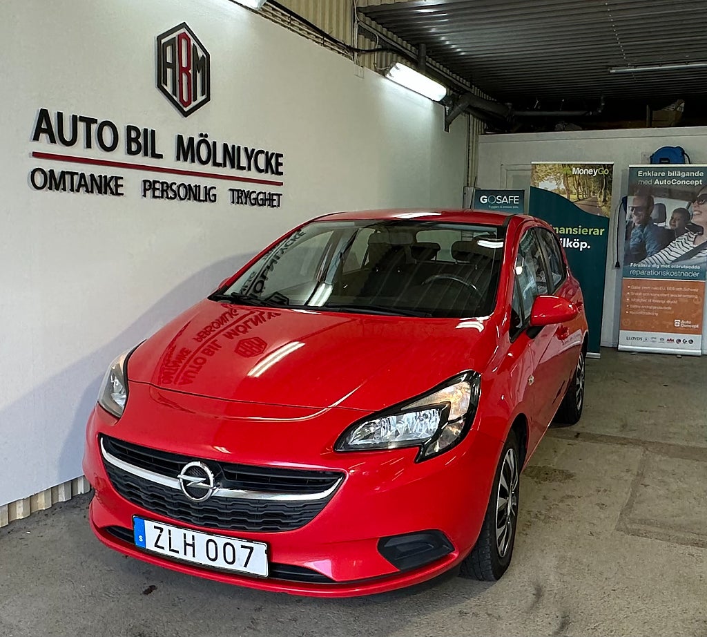 Opel Corsa 5-dörrar 1.4 Enjoy Euro 6