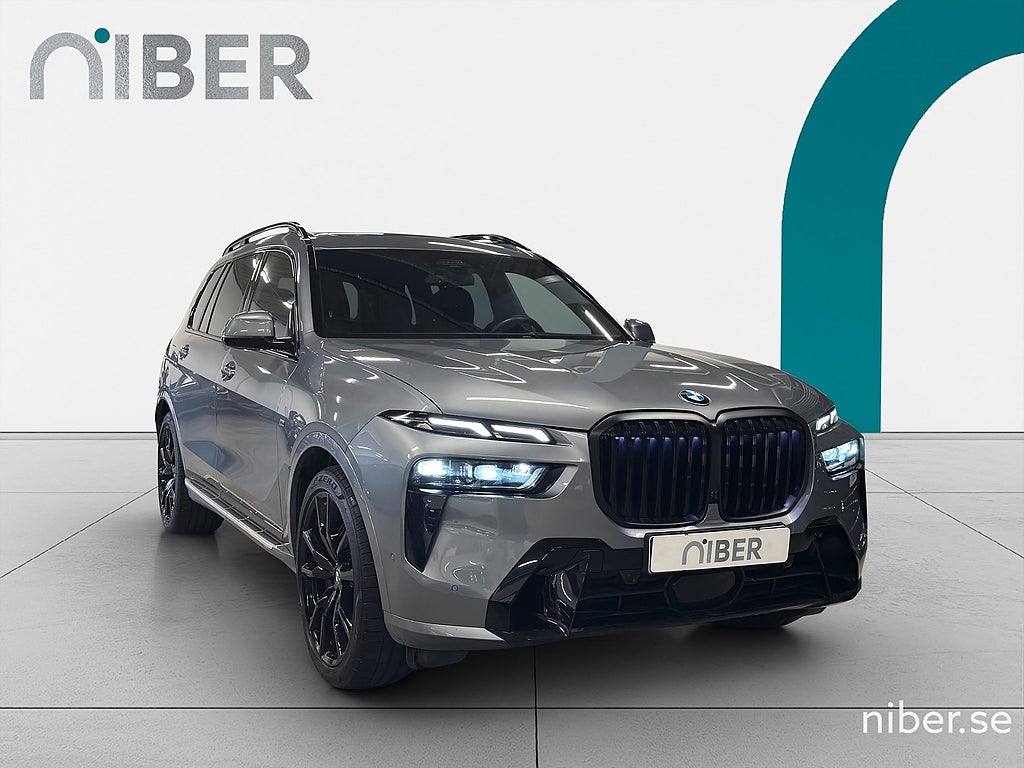 BMW X7 xDrive40d, M-Sport, 6 Sits, Pano, 360, MOMS