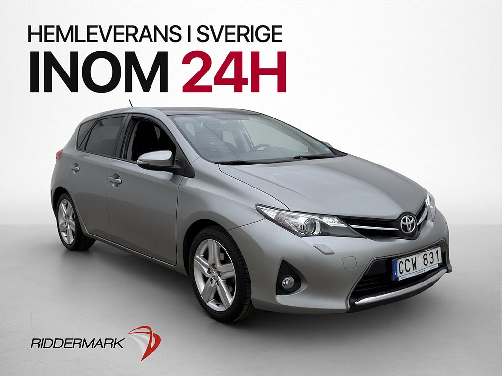 Toyota Auris 1.6 132hk Style Panorama Kamera 2 Brukare