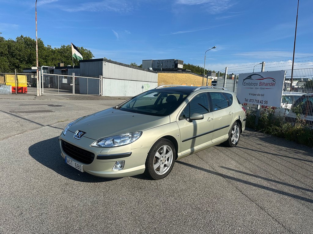 Peugeot 407 SW 2.2 Euro 3 AUTOMAT,LÅGMIL