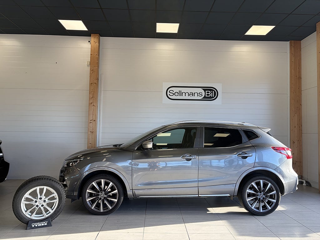 Nissan Qashqai 1.3 DIG-T Automat Tekna+ V-hjul/Drag 