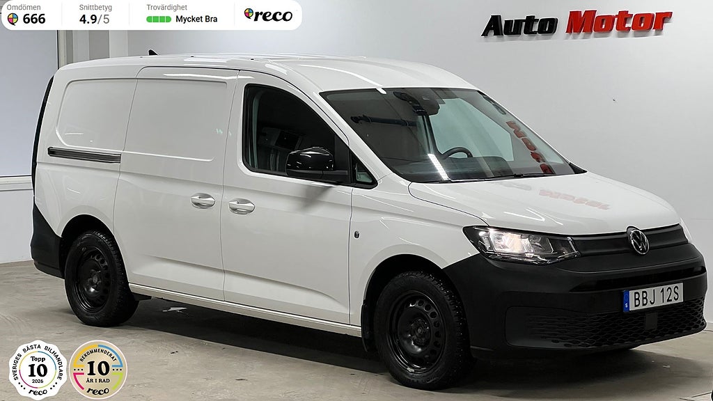 Volkswagen Caddy Cargo Maxi 2.0 TDI 102hk Drag/Värmare/Moms