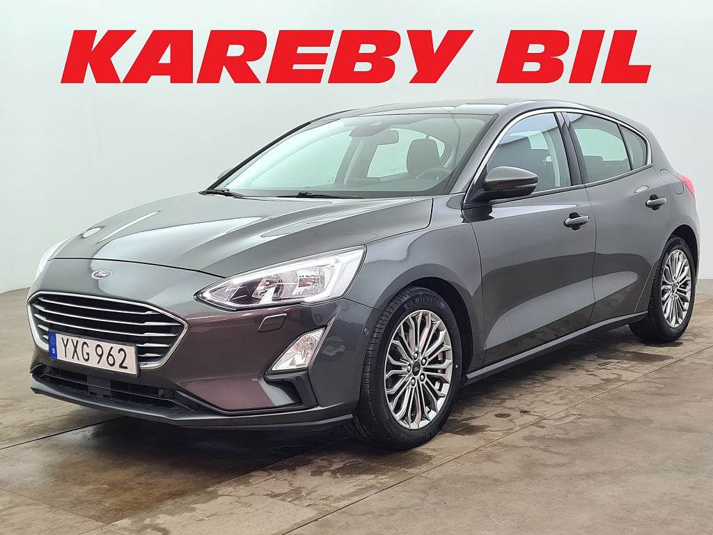 Ford Focus 1.0 EcoBoost Titanium Launch Edt Backkamera Rattvärme
