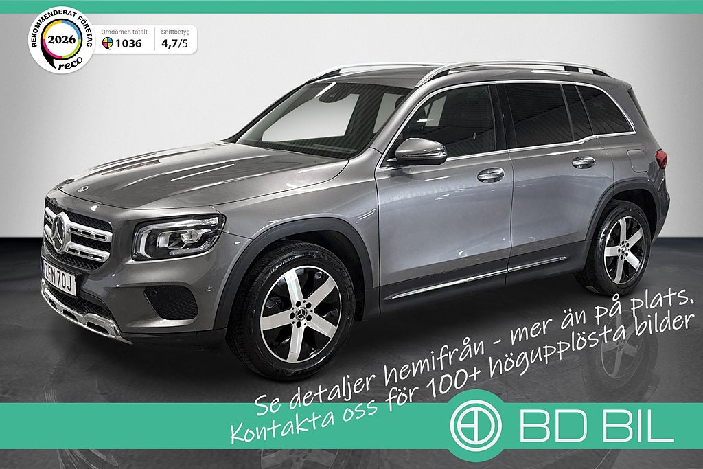 Mercedes-Benz GLB WIDESCREEN PROGRESSIVE-LINE 7-SITS MOMS BACKKAMERA