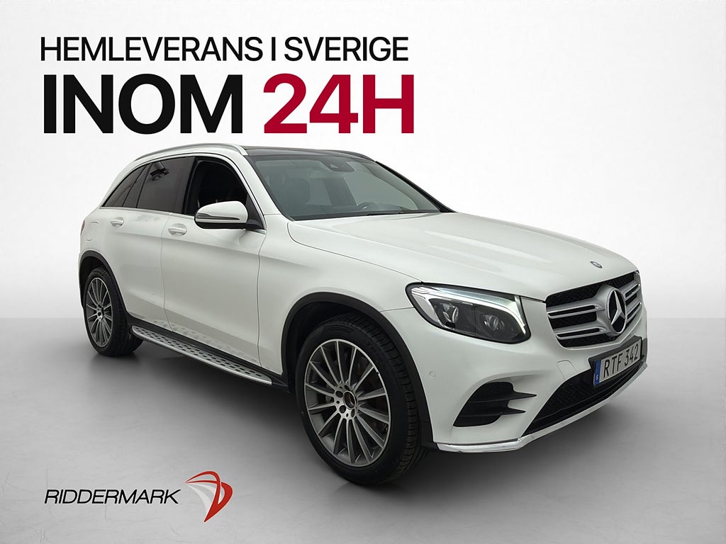 Mercedes-Benz GLC 220d 4MATIC AMG Pano Burm Kamera Navi Drag