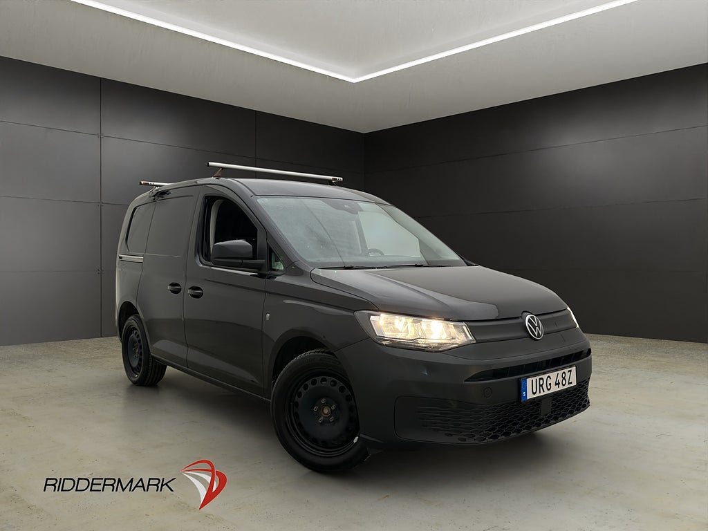 Volkswagen Caddy Cargo 4M Värm Drag PDC 2xDörr CARPLAY Moms