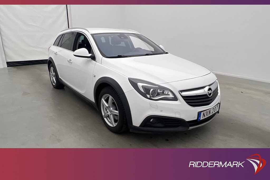 Opel Insignia Country Tourer 4x4 170hk Fjärr-Värm Skinn Drag