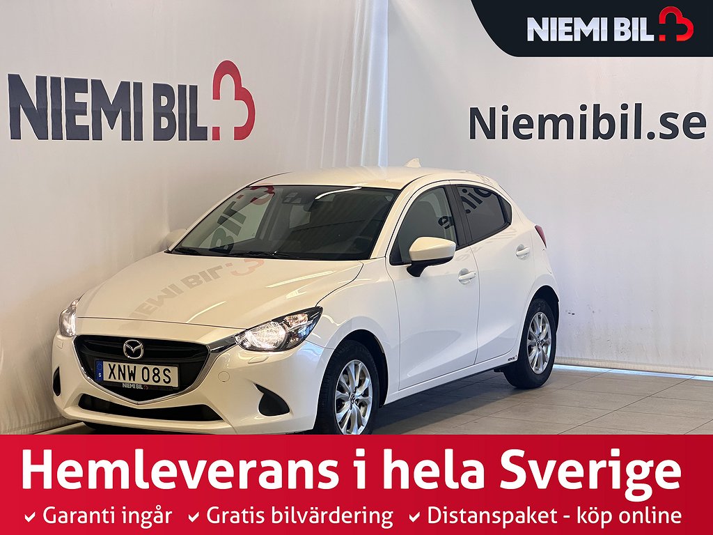 Mazda 2 5-dörrar 1.5 SKYACTIV-G Backkamera/Navi/MoK/SoV-däck