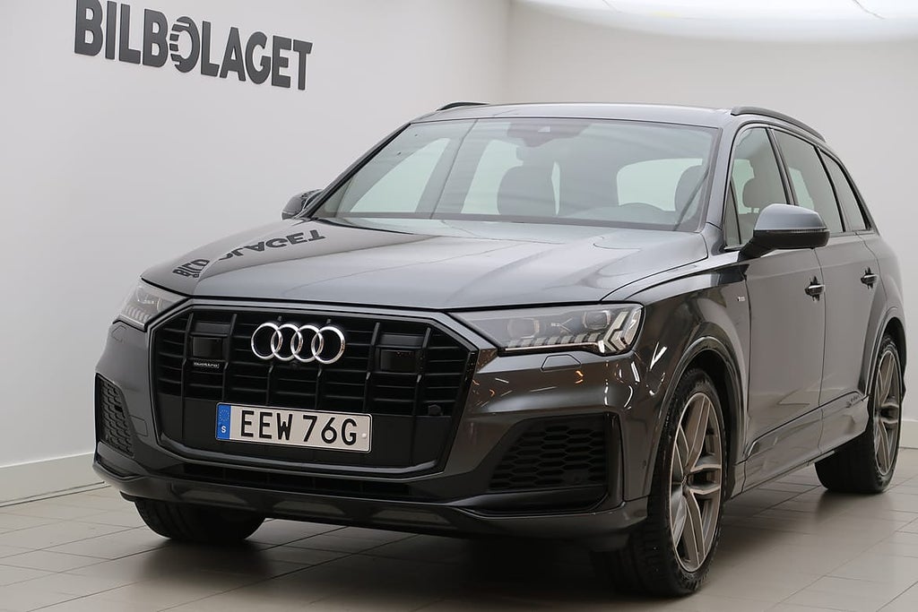 Audi Q7 50 TDI quattro 7-Seater S-Line Drag LED-Matrix Luftfjädring 360°