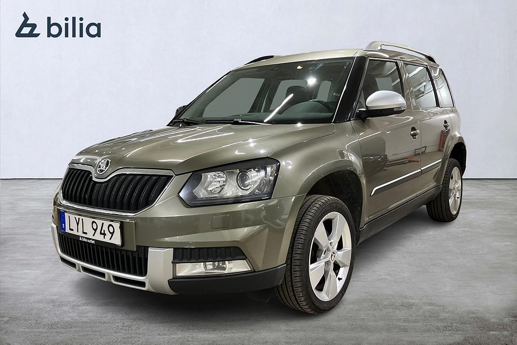 Skoda Yeti Outdoor 2.0 TDI 4x4 / Drag / Skinn / CarPlay
