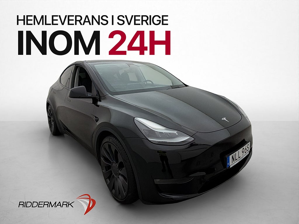 Tesla Model Y Performance 534hk Autopilot Dragkrok MOMS