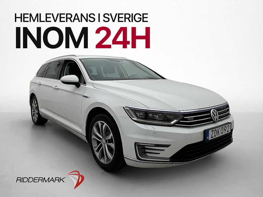 Volkswagen Passat GTE 1.4 TSI 218hk Cockpit B-Kamera Drag