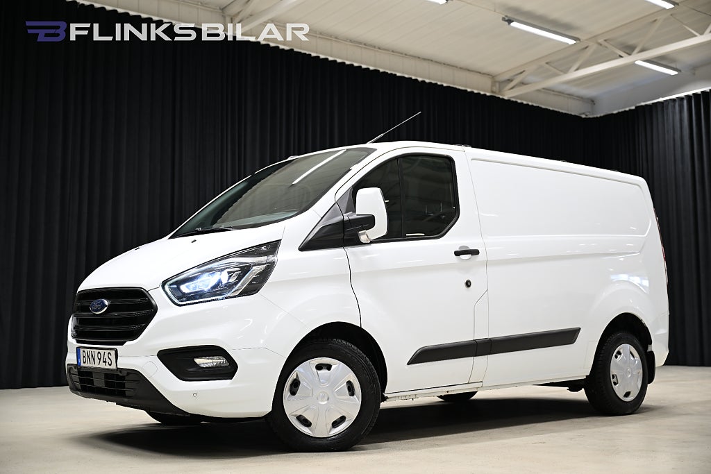 Ford transit Custom 130HK Automat|Drag|Värmare|LED|NyKamrem|Leasbar