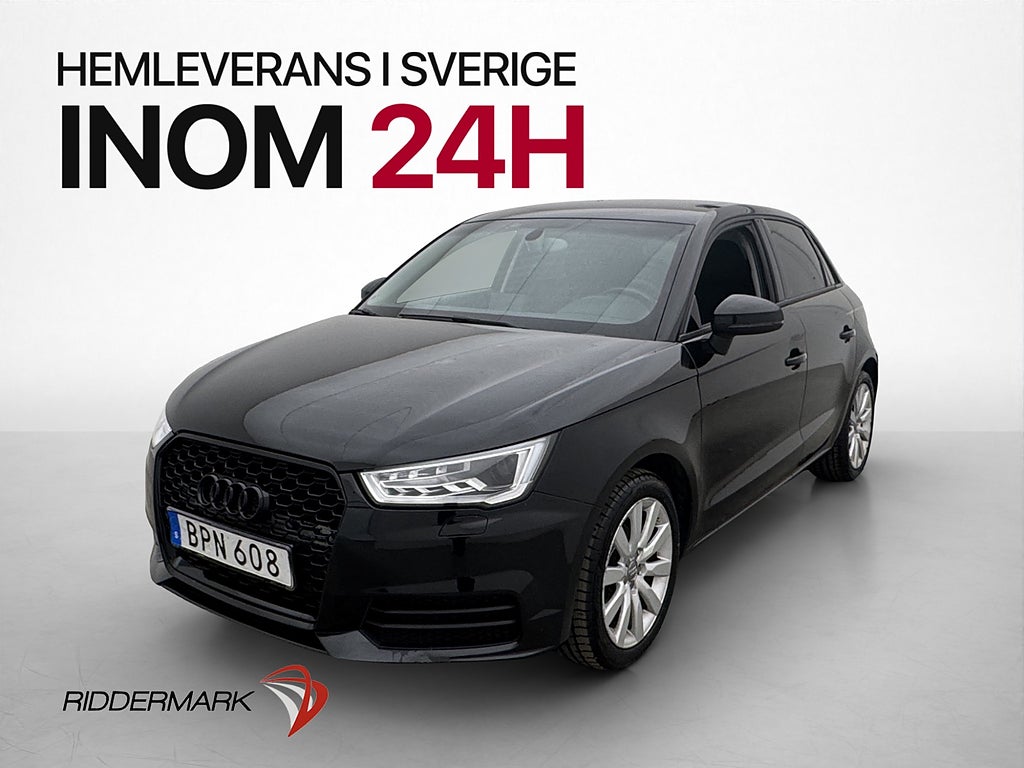 Audi A1 1.0 TFSI S Tronic 95hk Sport Bluetooth