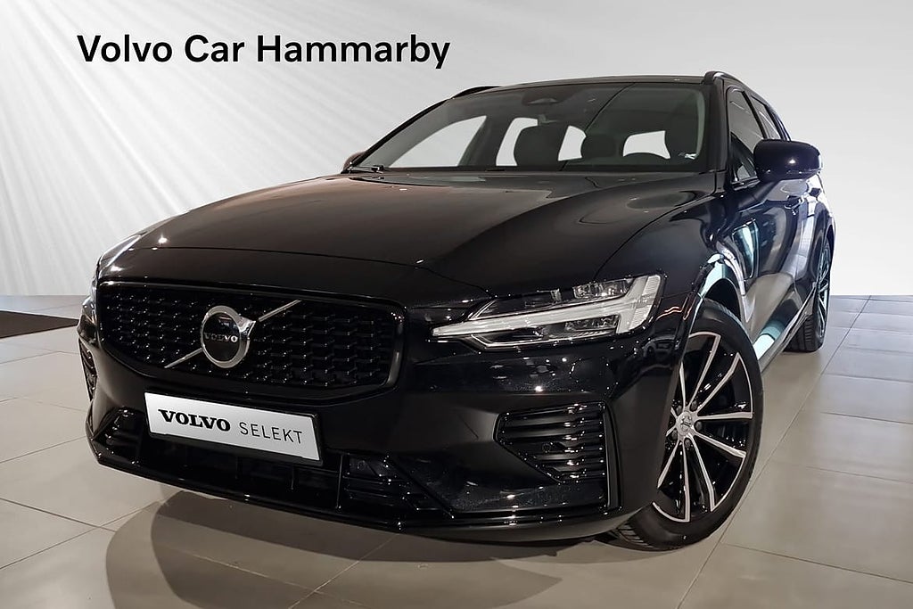 Volvo V60 T6 Plus Dark Läder Dragkrok