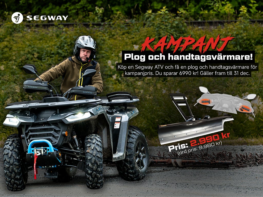 Segway AT6 Standard Plogkampanj - Finansiering från 1 628 kr