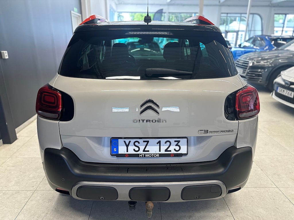 Citroën C3 Aircross 1.2 PureTech 110hk/B-Kamera/DRAG/NAV/SKINN/PANO