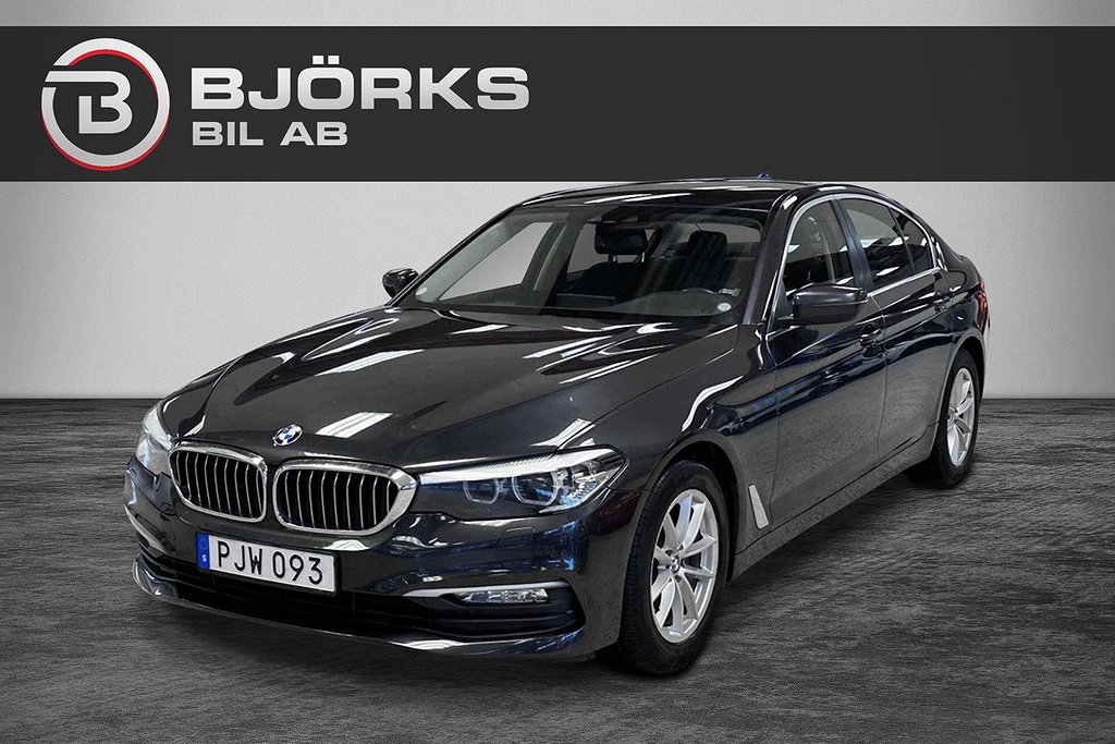 BMW 520 d Sedan 1 Brukare Navi Kamera BLIS Nyservad 190hk