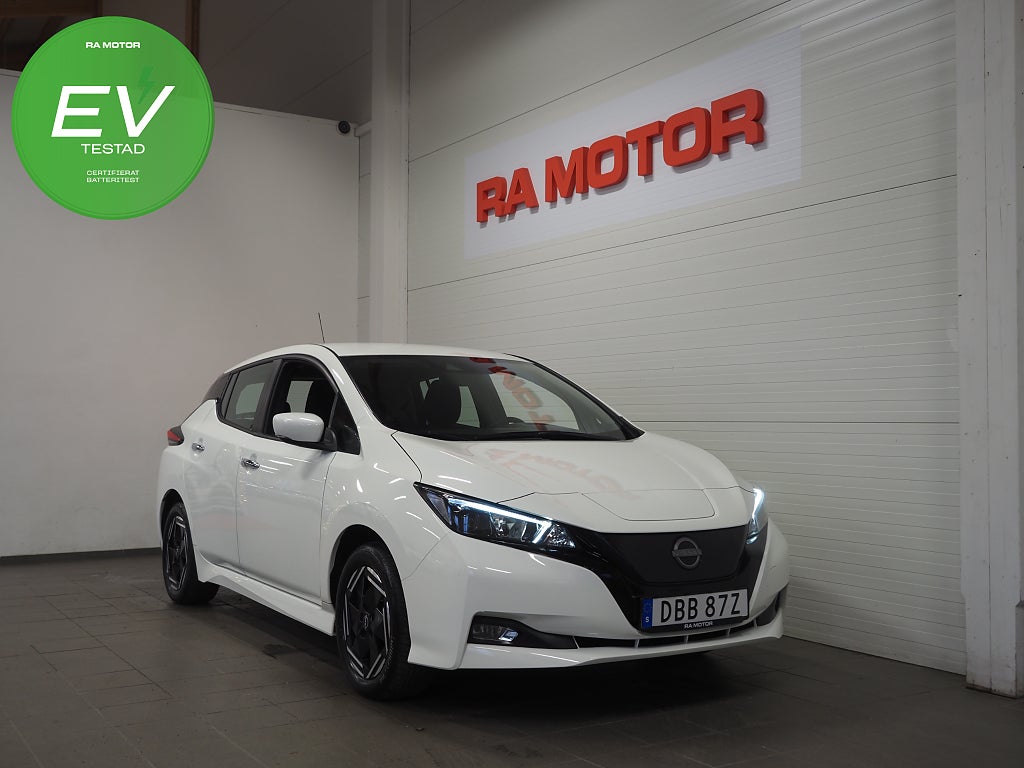 Nissan Leaf 40 kWh 150hk Acenta | Backkamera | Rattvärme | 2022