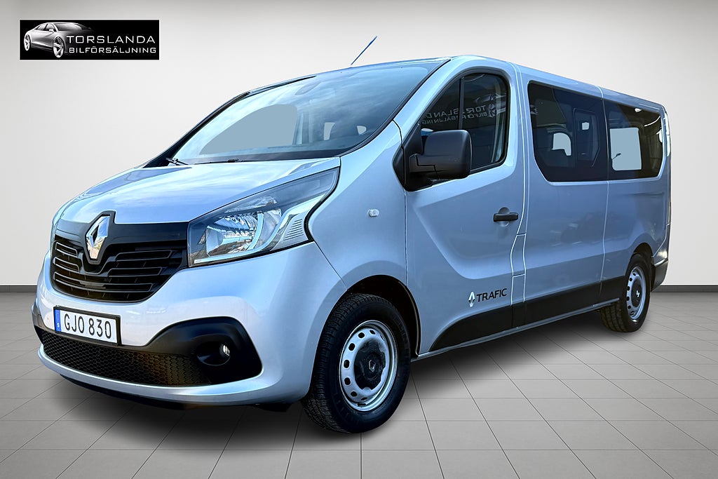 Renault Trafic 1,6 dCi 125hk 9-Sits | GPS | B-Kamera | Leasbar