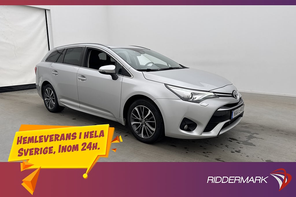 Toyota Avensis 1.6 D-4D Active Plus Värmare Kamera LED Drag