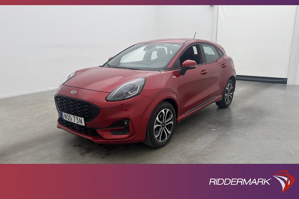 Ford Puma 1.0 125hk ST-Line Kamera Navi CarPlay Rattvärme