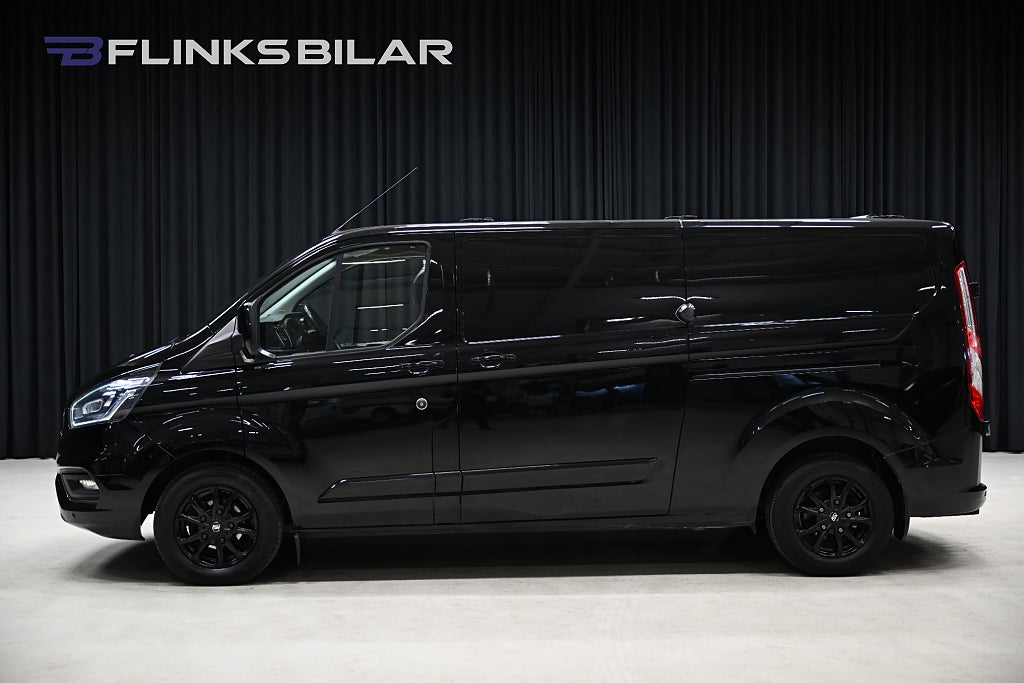 Ford Transit Custom Custom 130HK L2 Automat|Dubbeldörr|Dubbelgolv|Nykamrem