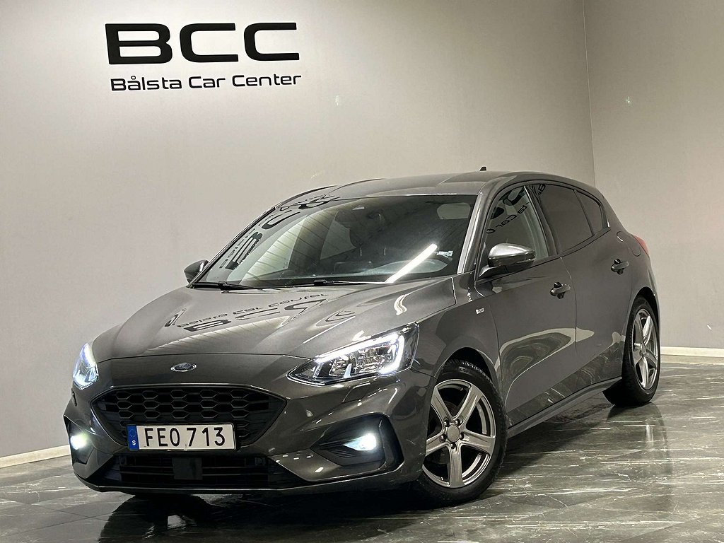 Ford Focus 1.0 EcoBoost ST-Line 125hk Kamera Apple CarPlay