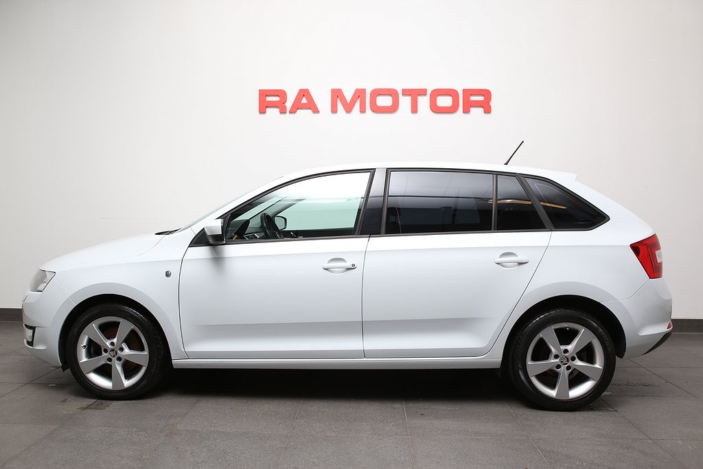 Skoda Rapid 1,2 TSI 105hk Plus Spaceback 1ägare Motorv 2015