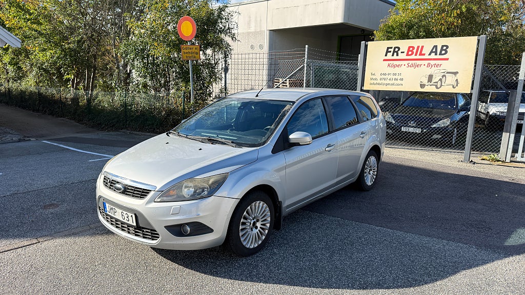 Ford Focus  1.8 Flexifuel Titanium   0% Ränta,  NY- besiktning 