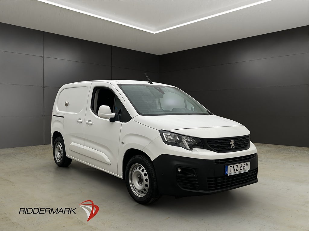 Peugeot Partner 1.2 Drag B-Kamera Farthållare CARPLAY Moms