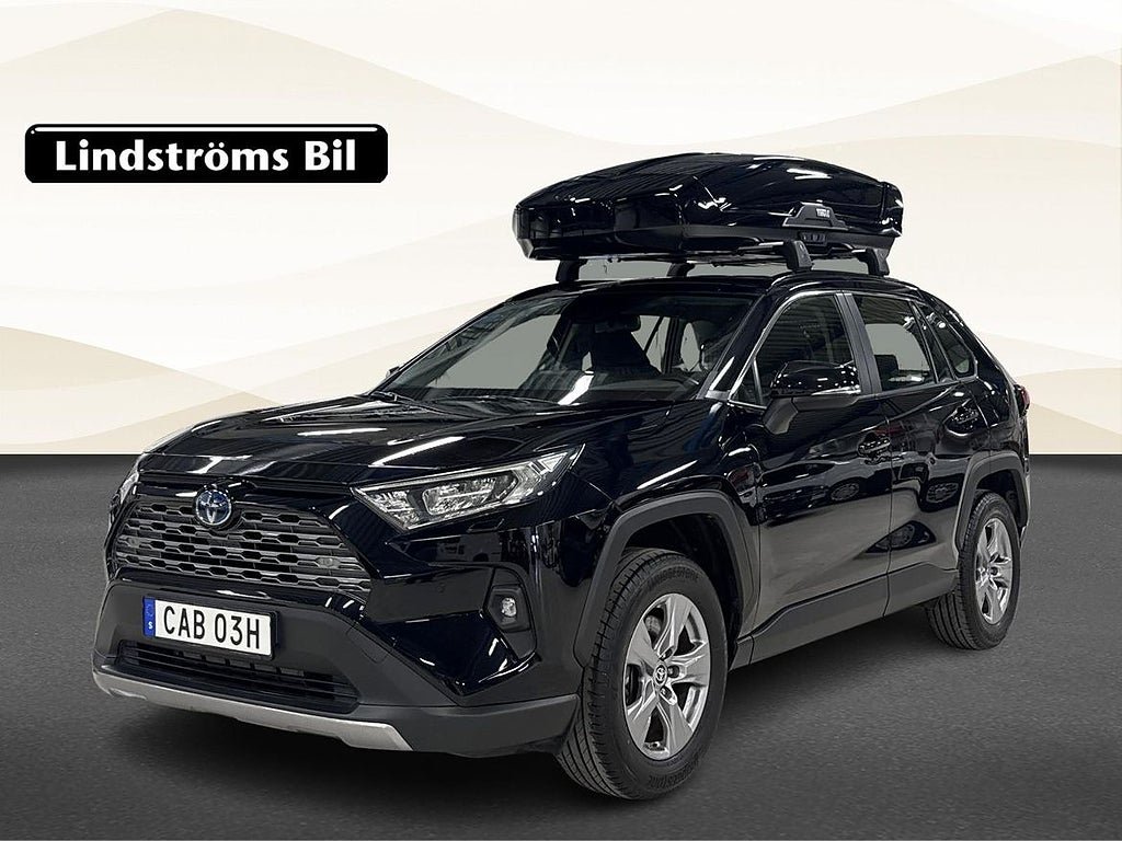 Toyota RAV4 Hybrid AWD-i 2.5 Active Komfort Takbox Drag V-hjul
