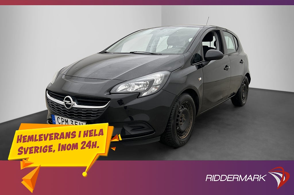 Opel Corsa 1.4 P-Sensorer Farthållare Bluetooth Rattvärm